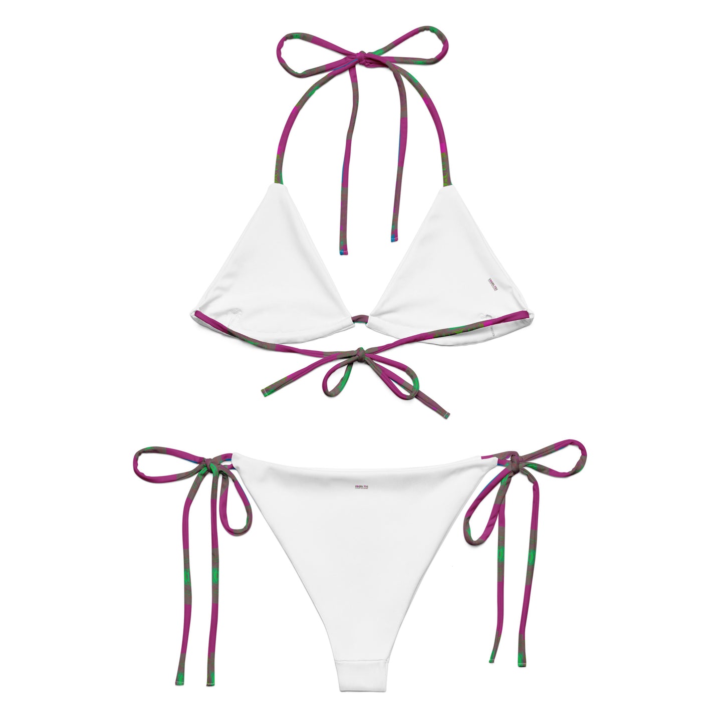 Sqdltd SU23 AOP recycled string bikini Nirvana