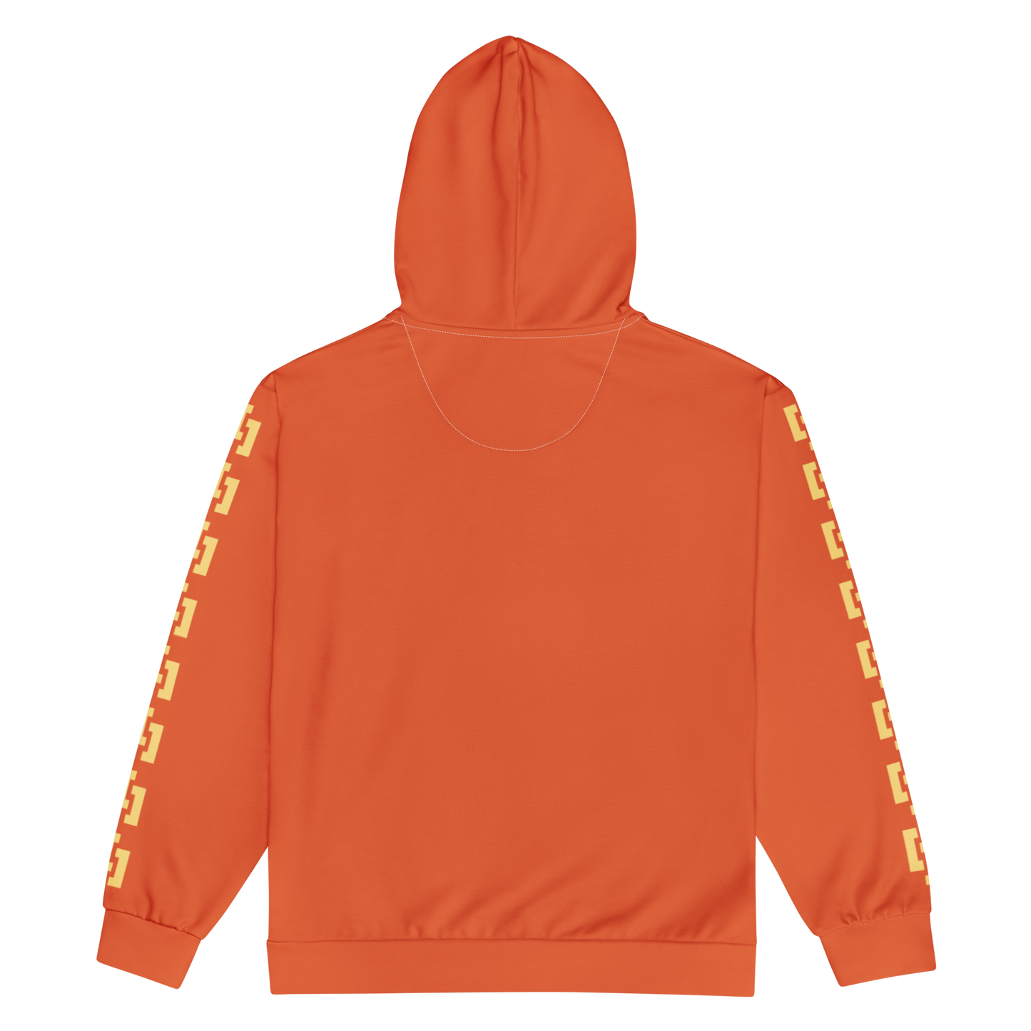 Sqdltd SP24 Unisex zip hoodie Orangeade