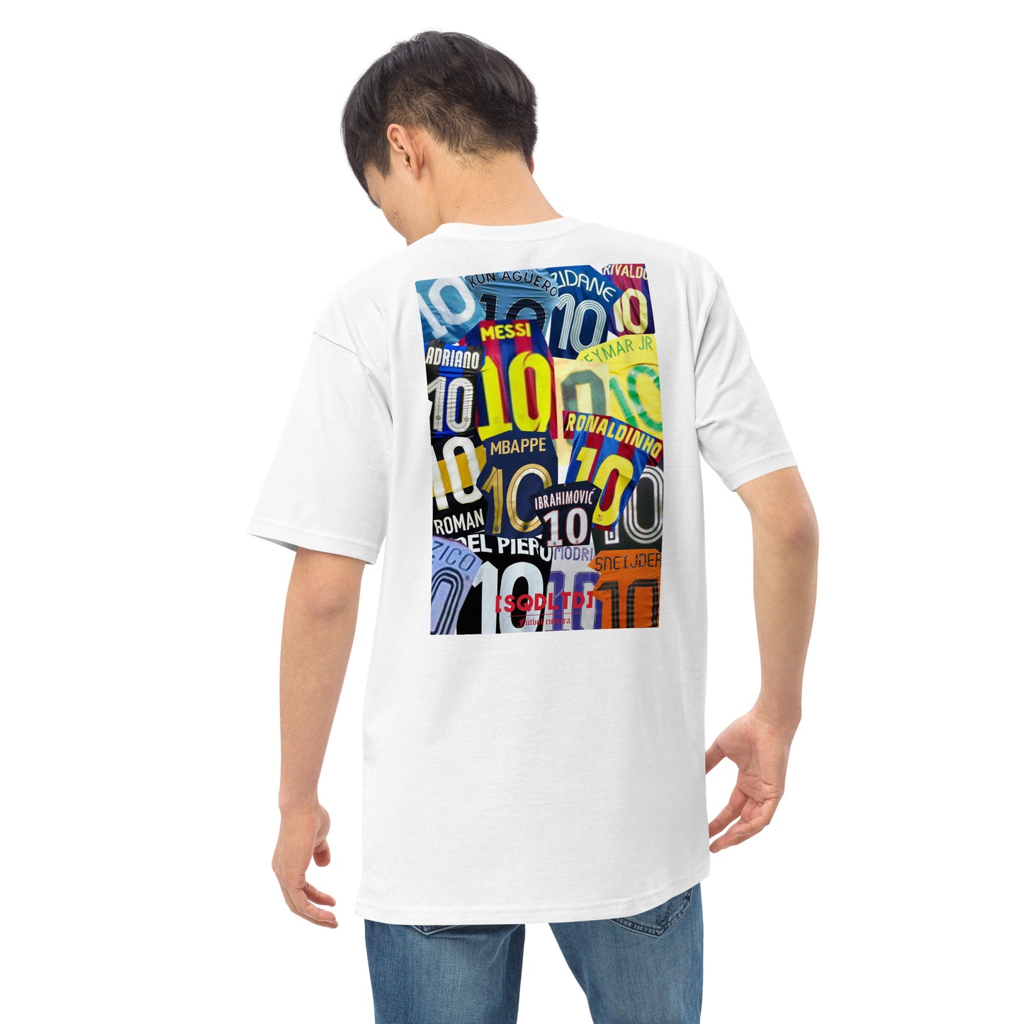 Sqdltd ILUV10s Men’s premium heavyweight tee BL