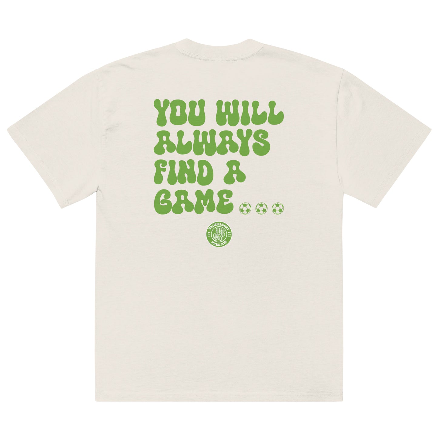 Sqdltd 25 WRFC YWAFAG Oversized faded Tee