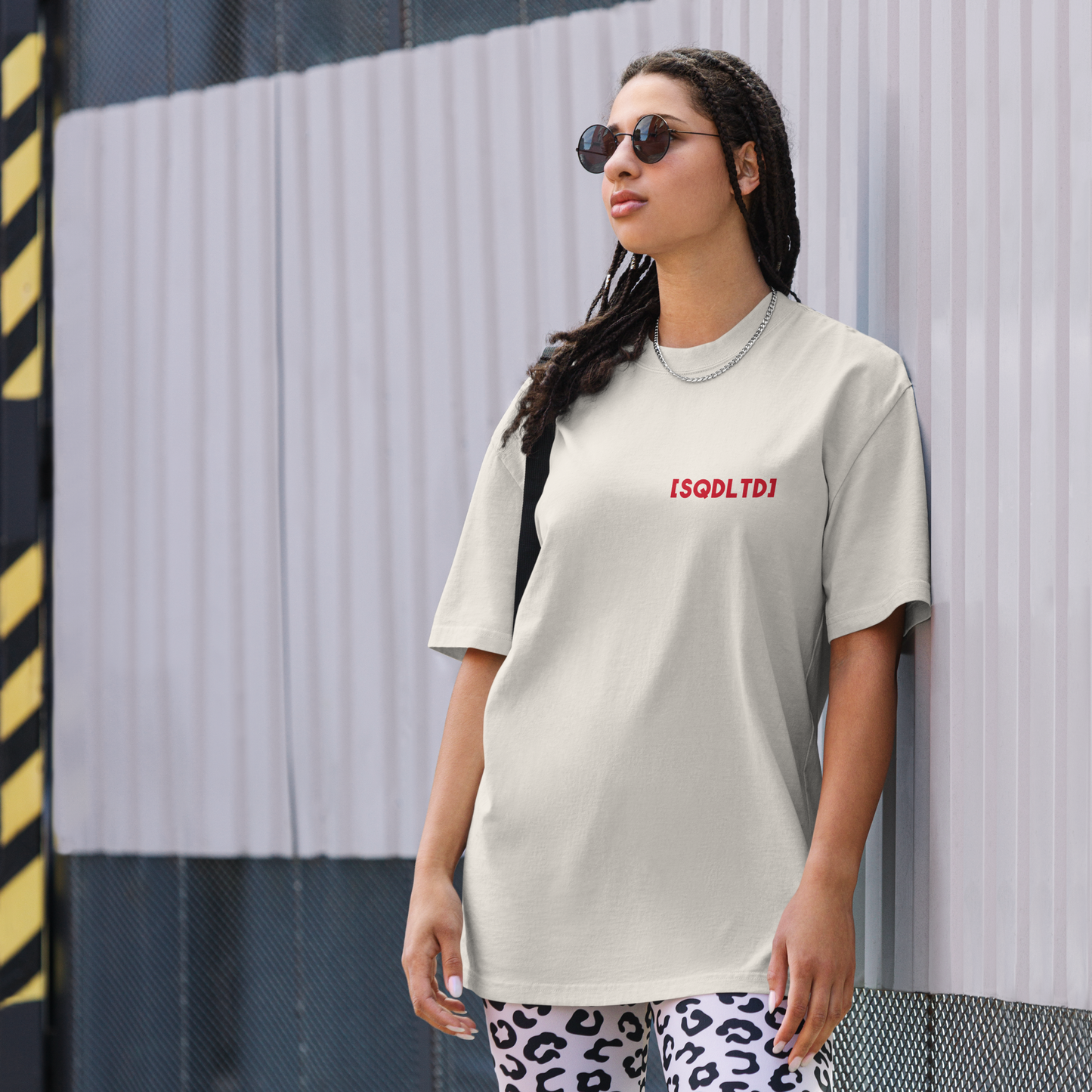 Sqdltd LoF Oversized faded Tee