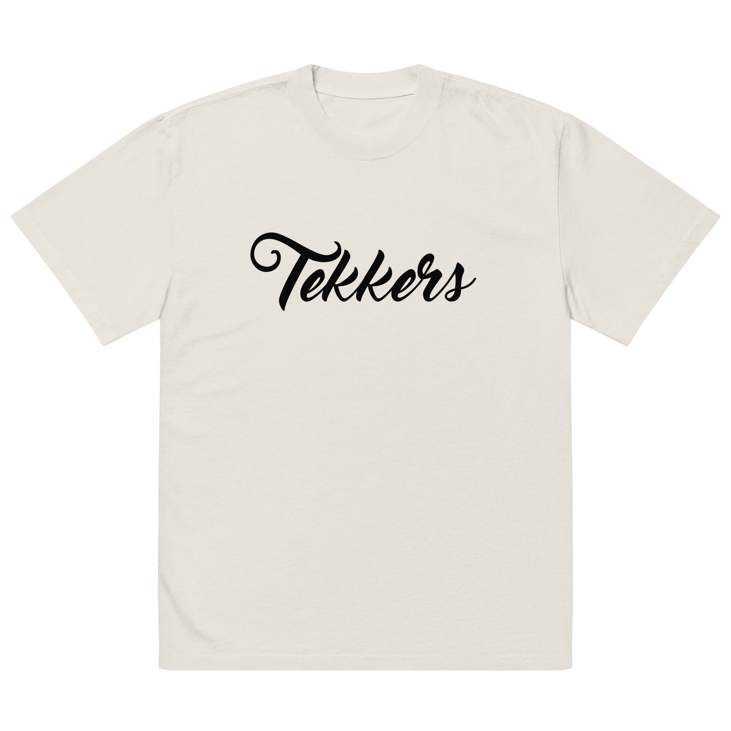 Sqdltd SU24 Tekkers Curve Oversized faded Tee BL