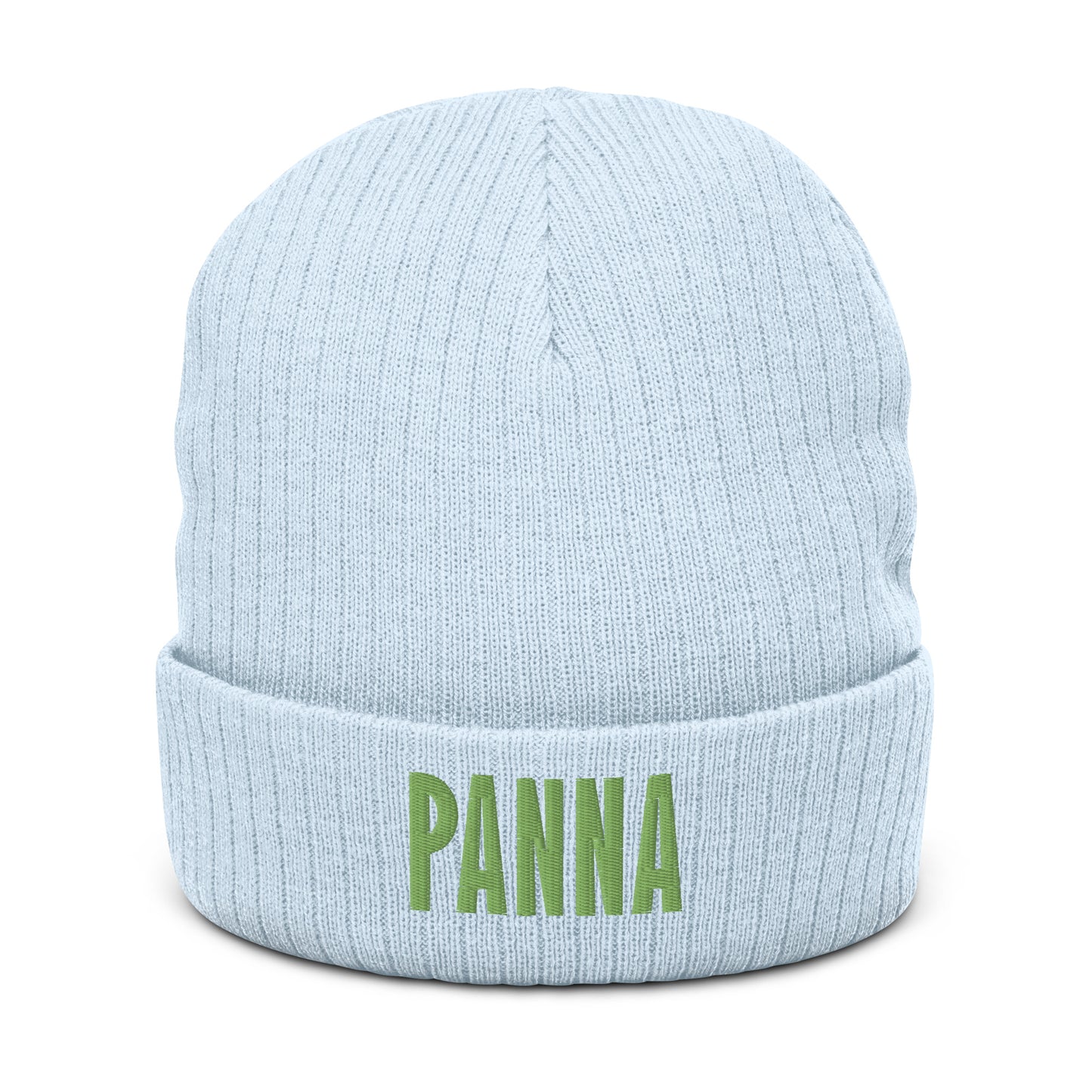 Sqdltd Panna AU23 Ribbed knit beanie Khol