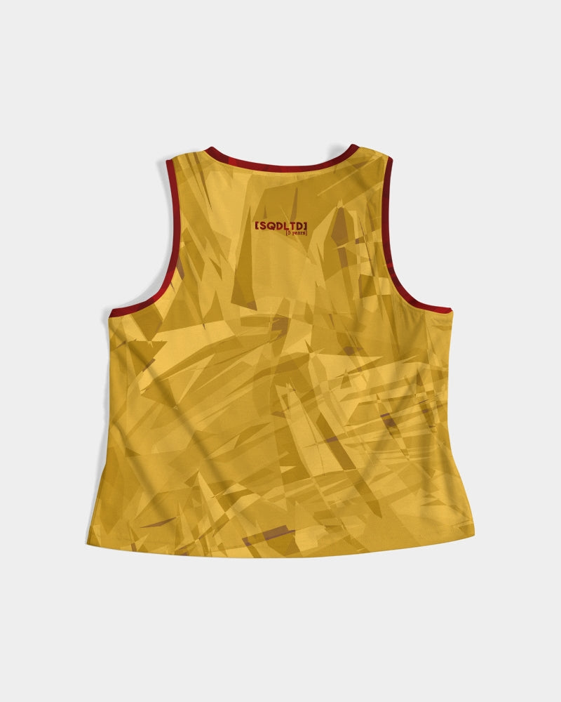 Sqdltd SB Women's Cropped Tank Sasun Red