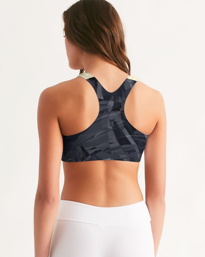Sqdltd SB Women's Seamless Sports Bra Polar Night