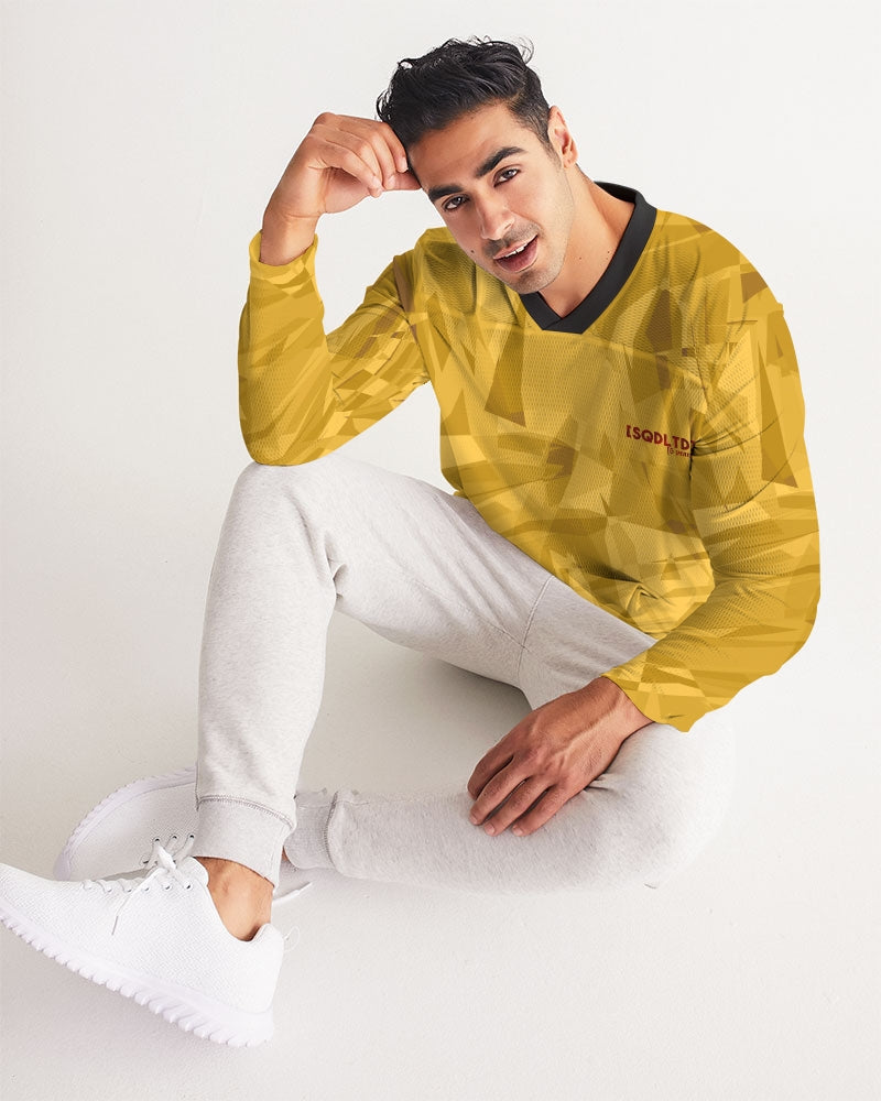 Sqdltd SB Men's Long Sleeve Sports Jersey Sasun Red