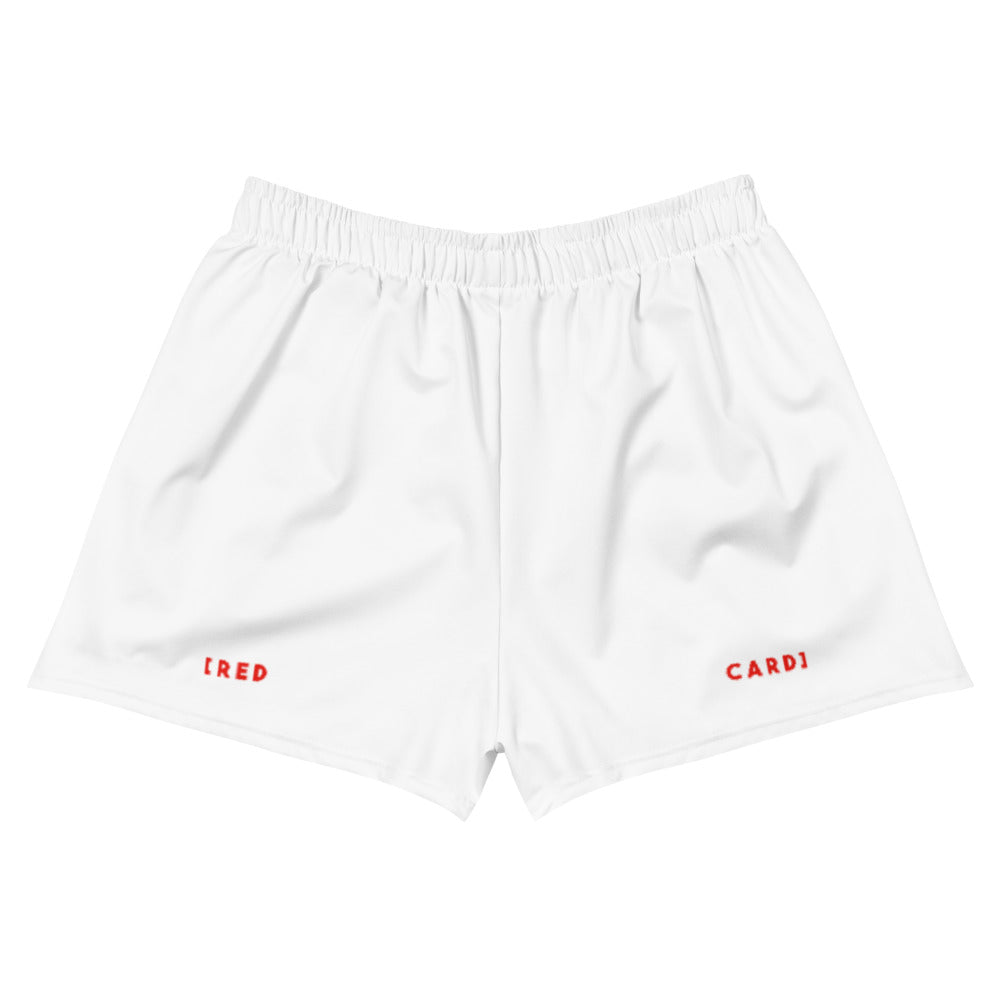Sqdltd Sent Off Women's Athletic Shorts White