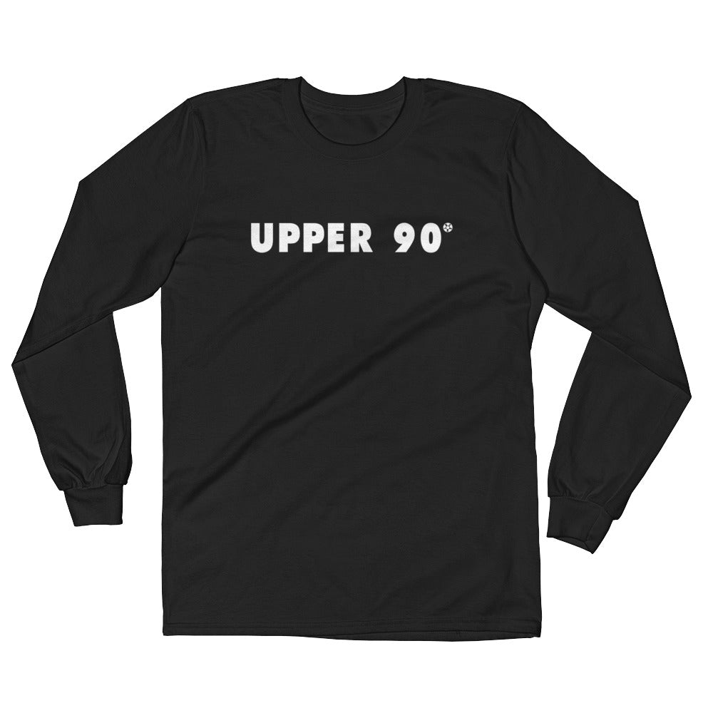 Upper 90 Long Sleeve T-Shirt white logo
