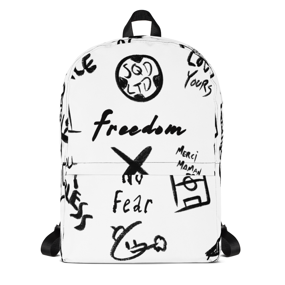 No fear graffiti shop backpack