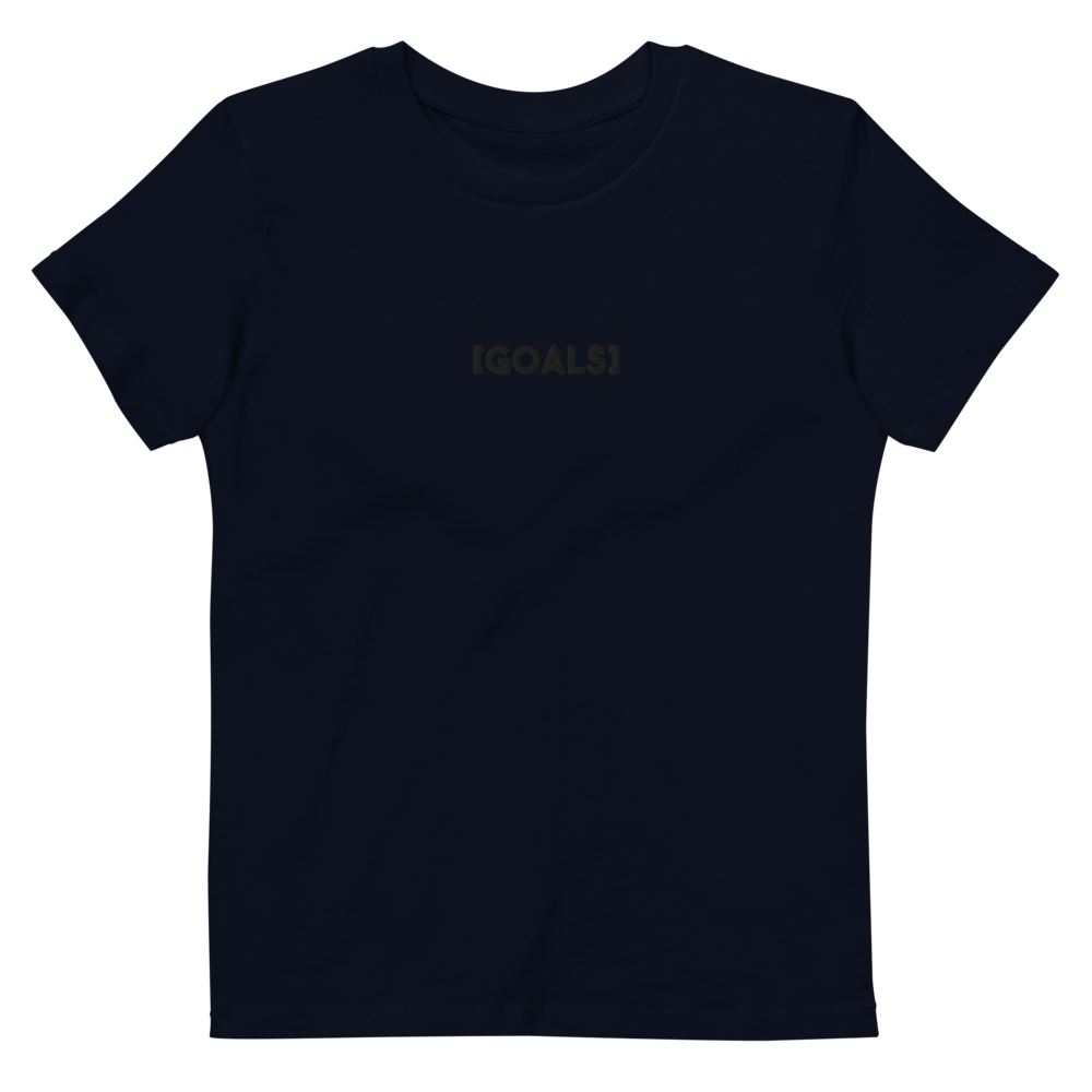 WC21 Goals Embroidered Organic cotton kids Tee BL