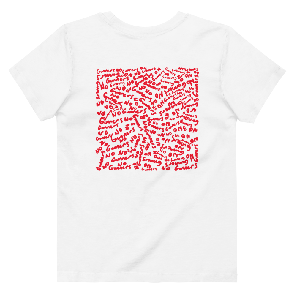 No Gunners No Organic cotton kids Tee RL