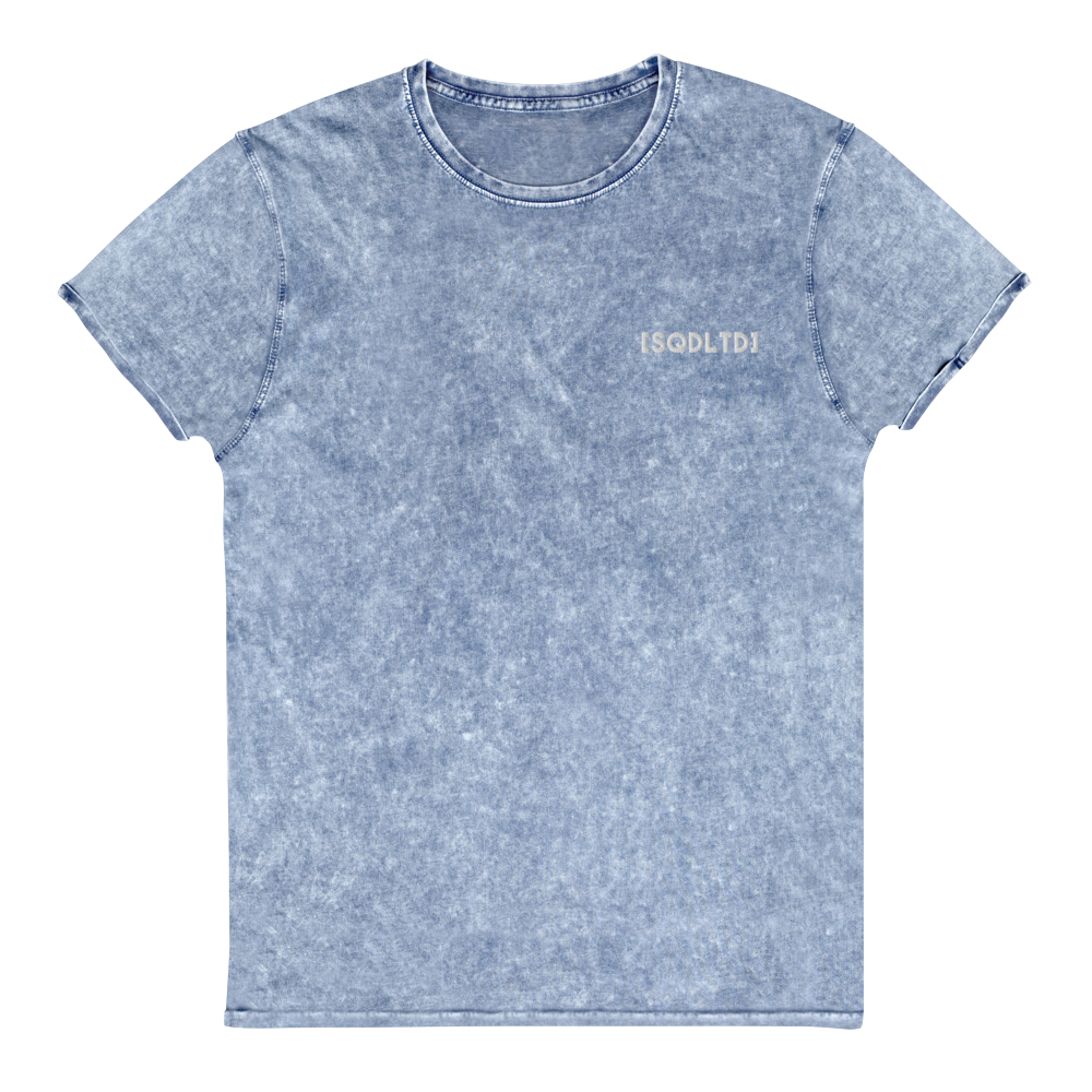 Sqdltd Embroidered Denim Tee WL