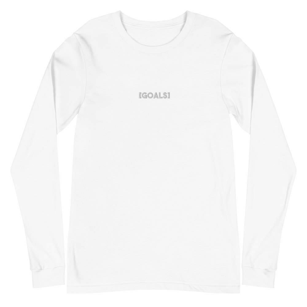 WC21 Goals Embroidered Unisex Long Sleeve Tee WL