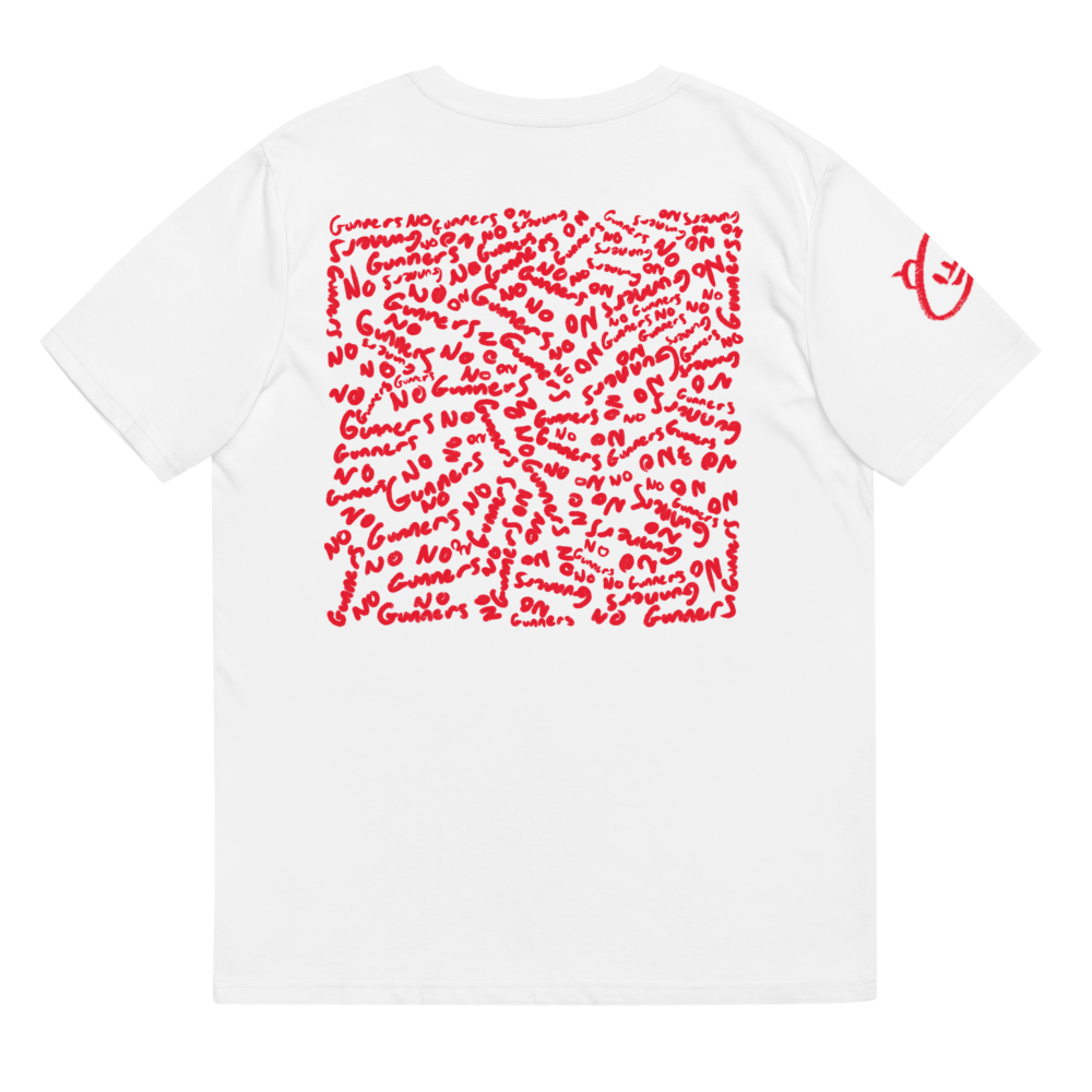 No Gunners No Unisex organic cotton Tee RL