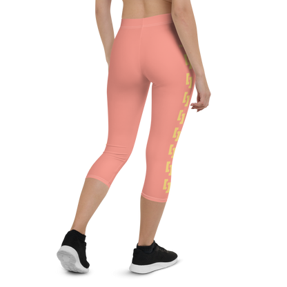 Sqdltd SP24 Mamba Capri Leggings Desert