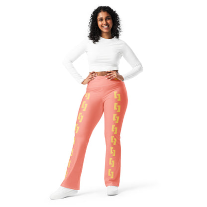 Sqdltd SP24 Mamba Flare leggings Desert