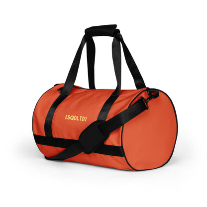 Sqdltd SP24 AOP gym bag Orangeade