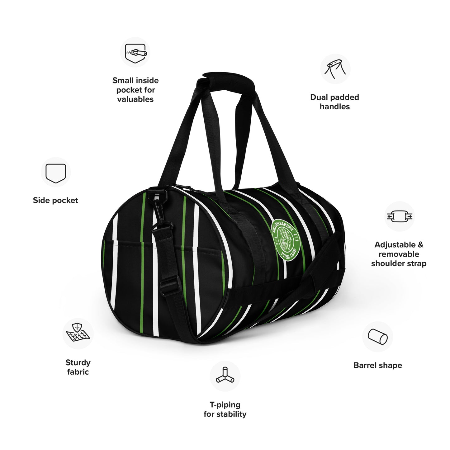 Sqdltd AU24 WRFC AOP gym bag Home