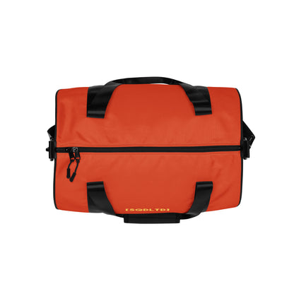 Sqdltd SP24 AOP gym bag Orangeade