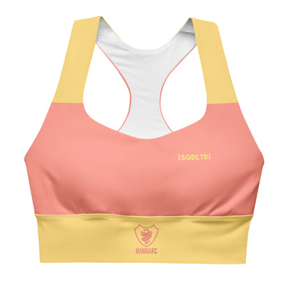 Sqdltd SP24 Mamba Longline sports bra Desert