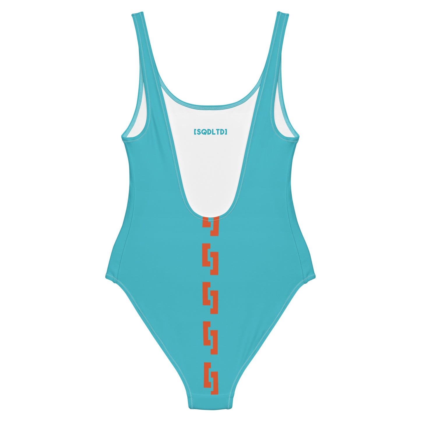 Sqdltd SP24 One-Piece Swimsuit Sherbet