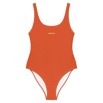 Sqdltd SP 24 One-Piece Swimsuit Orangeade