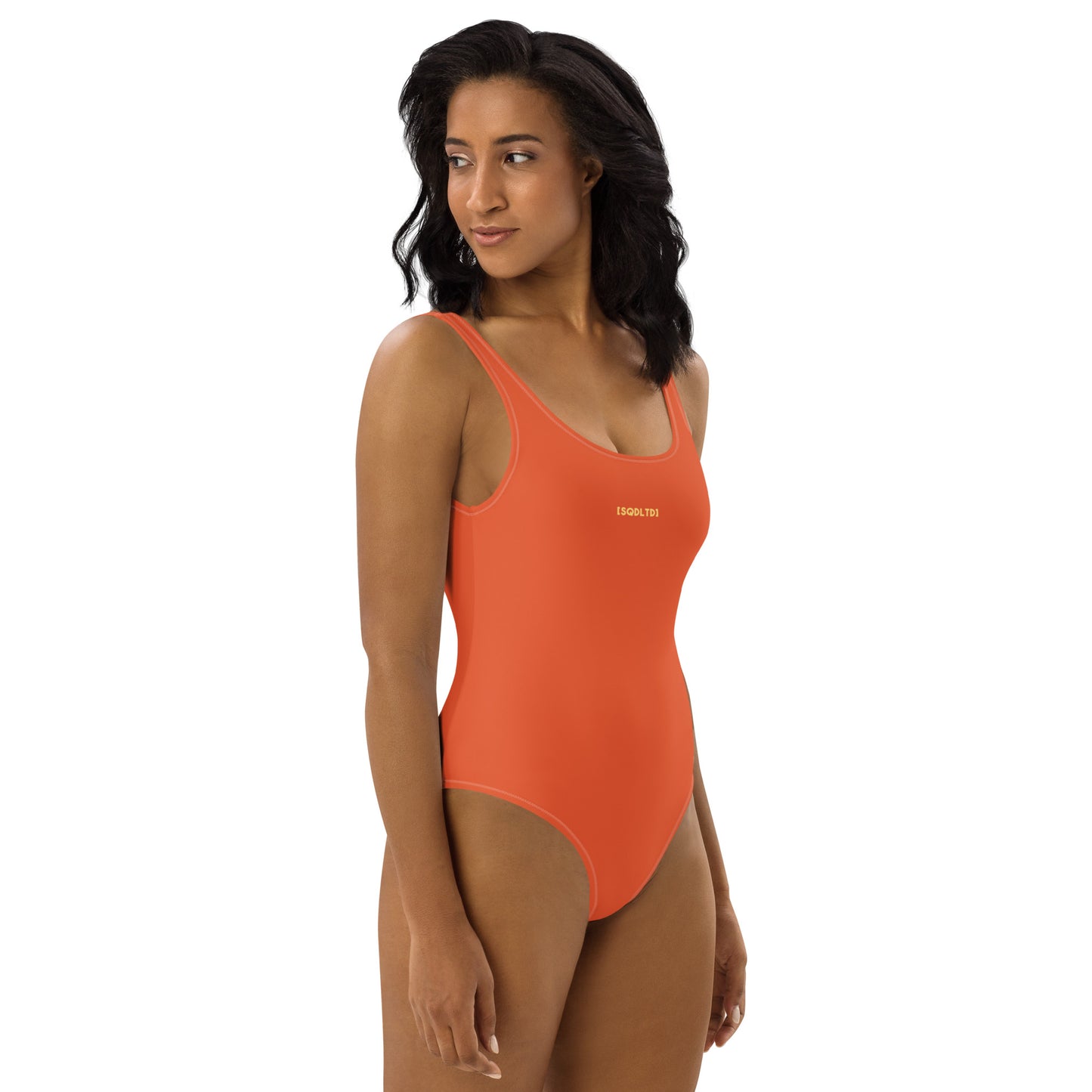 Sqdltd SP 24 One-Piece Swimsuit Orangeade