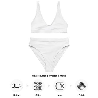 Sqdltd SP24 Recycled high-waisted bikini BRWL