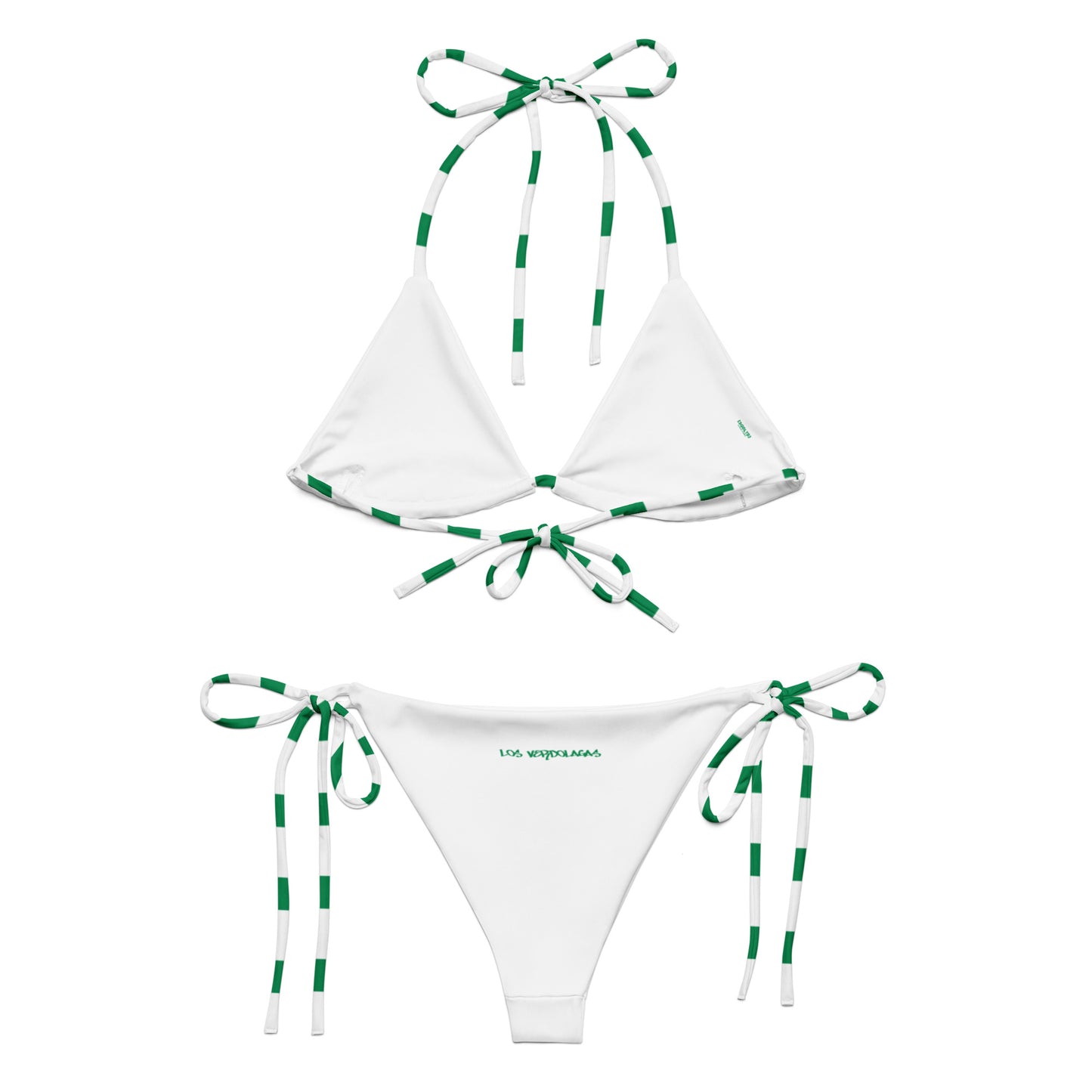 Sqdltd A Nacional recycled string bikini W