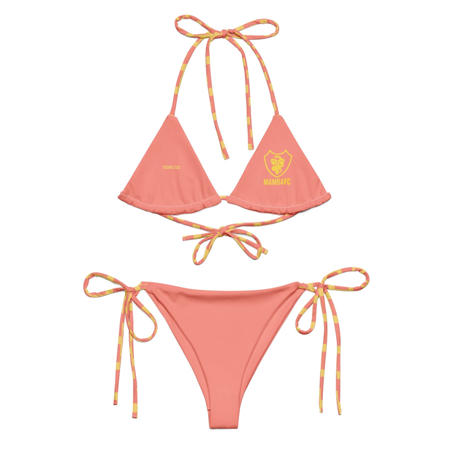 Sqdltd SP24 Mamba recycled string bikini Desert