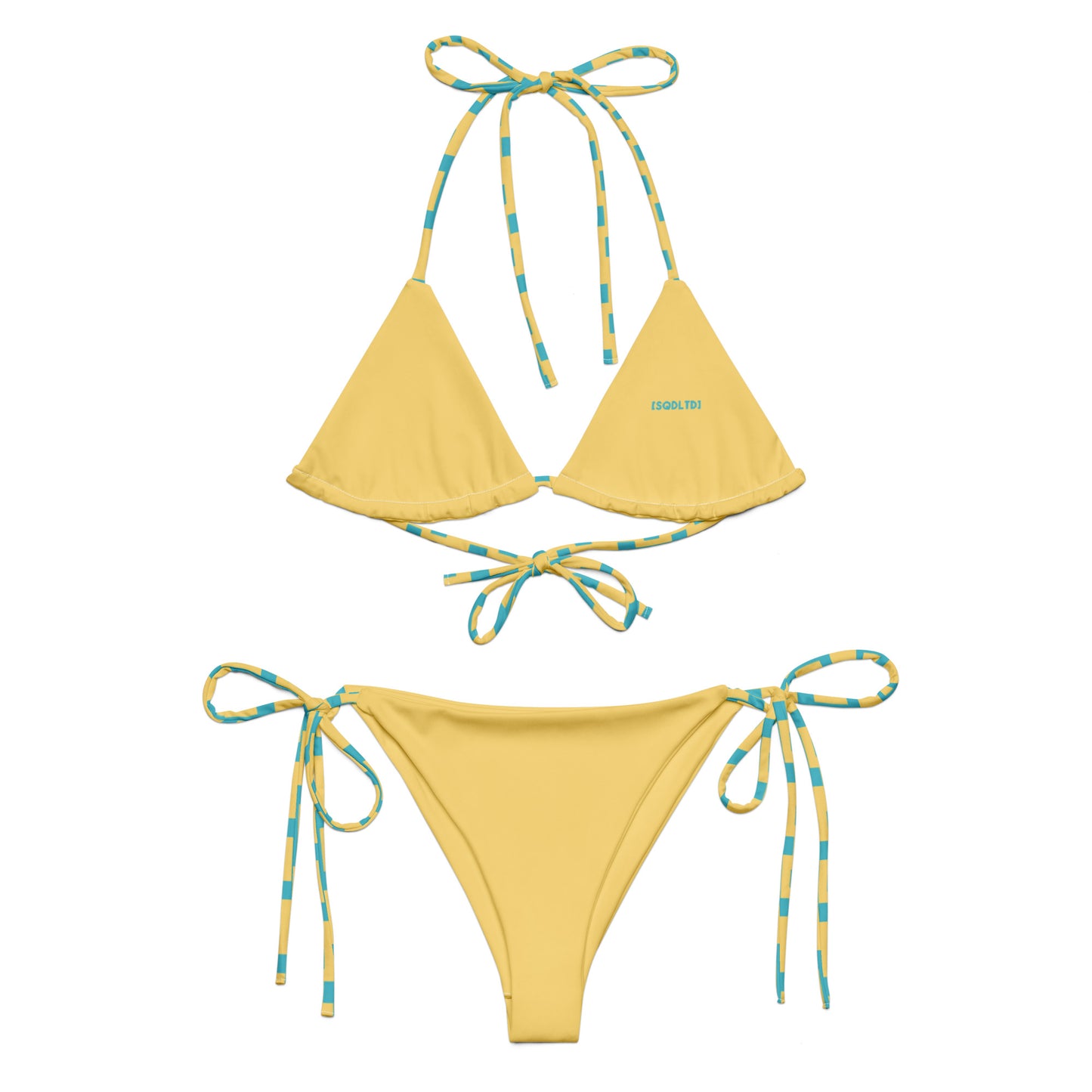 Sqdltd SP24 recycled string bikini Popsicle