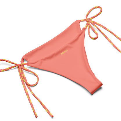 Sqdltd SP24 Mamba recycled string bikini Desert