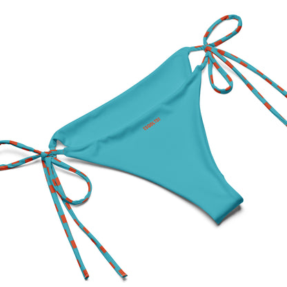 Sqdltd SP24 recycled string bikini Sherbet