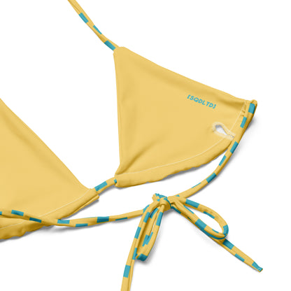 Sqdltd SP24 recycled string bikini Popsicle