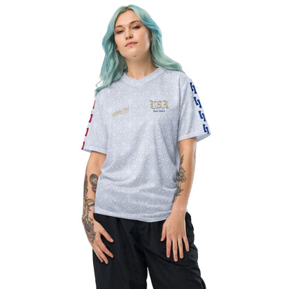 Sqdltd Olympic Gold Recycled Unisex Jersey 2024