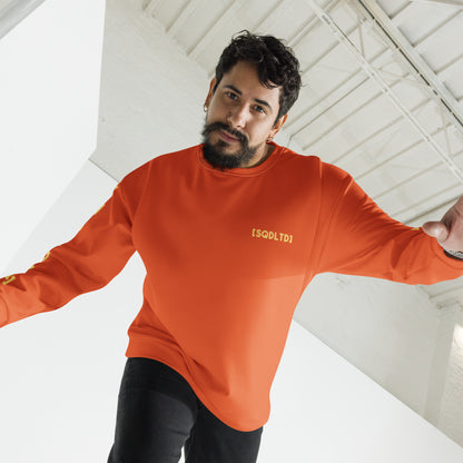 Sqdltd SP24 Unisex Sweatshirt Orangeade