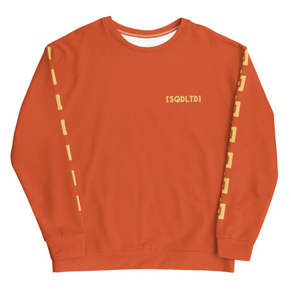 Sqdltd SP24 Unisex Sweatshirt Orangeade