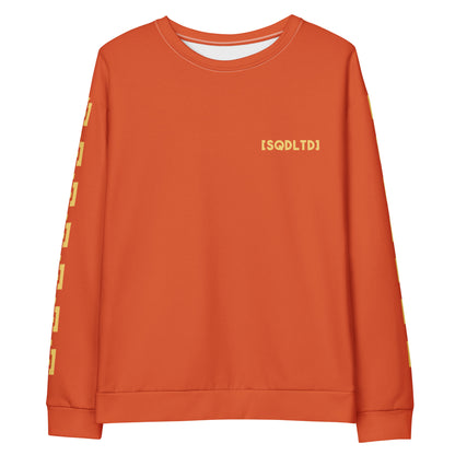 Sqdltd SP24 Unisex Sweatshirt Orangeade