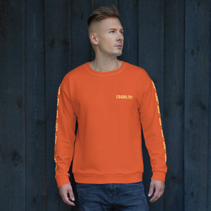 Sqdltd SP24 Unisex Sweatshirt Orangeade