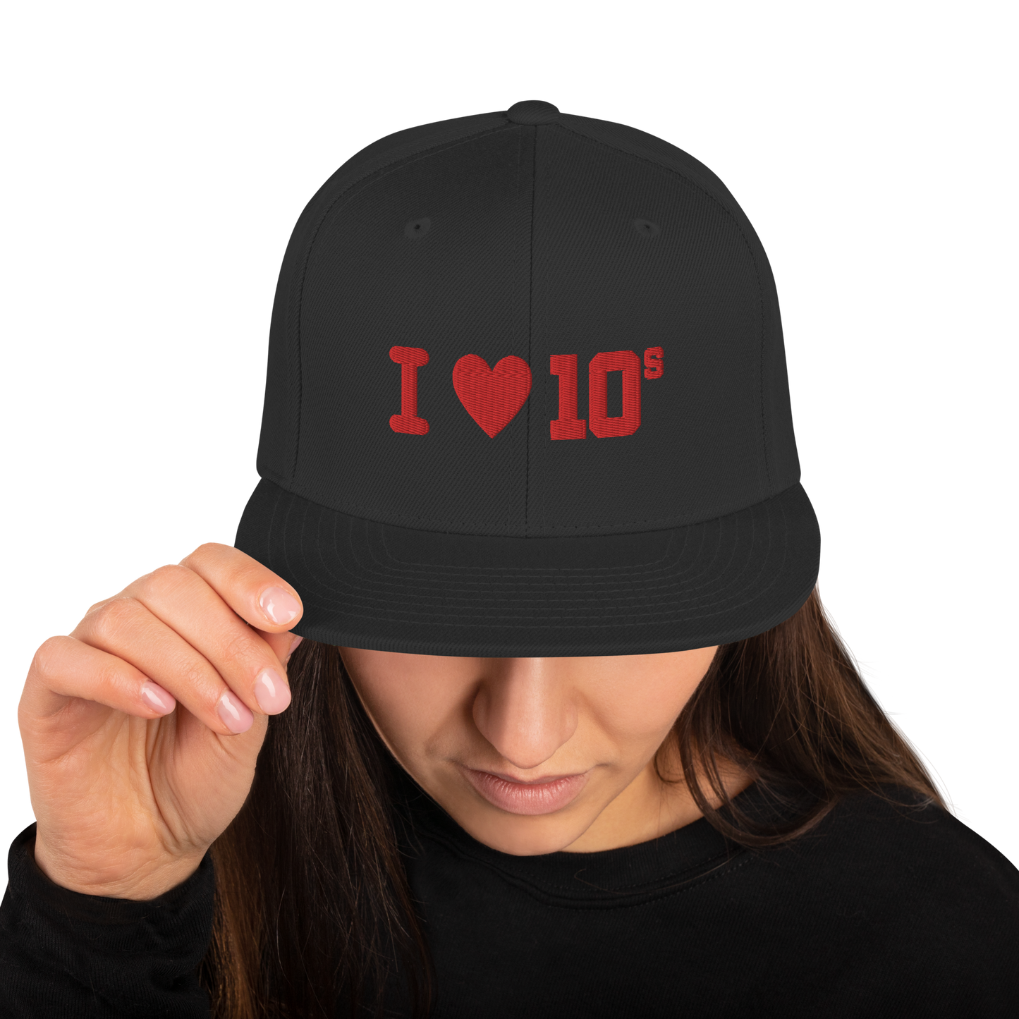 Sqdltd ILUV10s Snapback Hat VRed