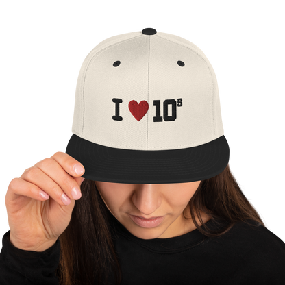 Sqdltd ILUV10s Snapback Hat BL