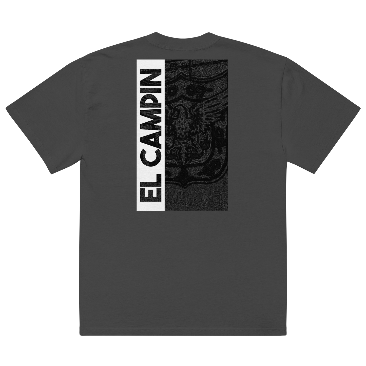 Sqdltd El Campin Intense Eagle Stadium Oversized faded Tee