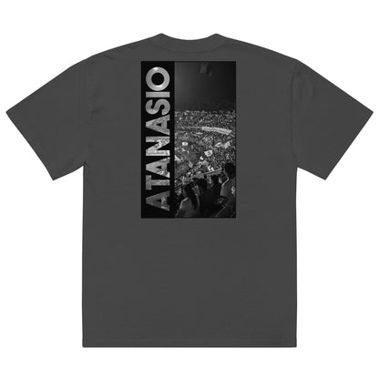 Sqdltd Atanasio Stadium Oversized faded Tee