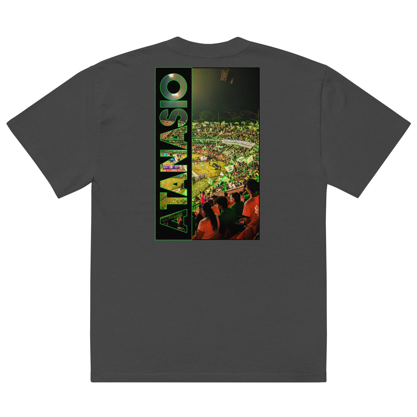 Sqdltd Anastaio Especial Stadium Oversized faded Tee