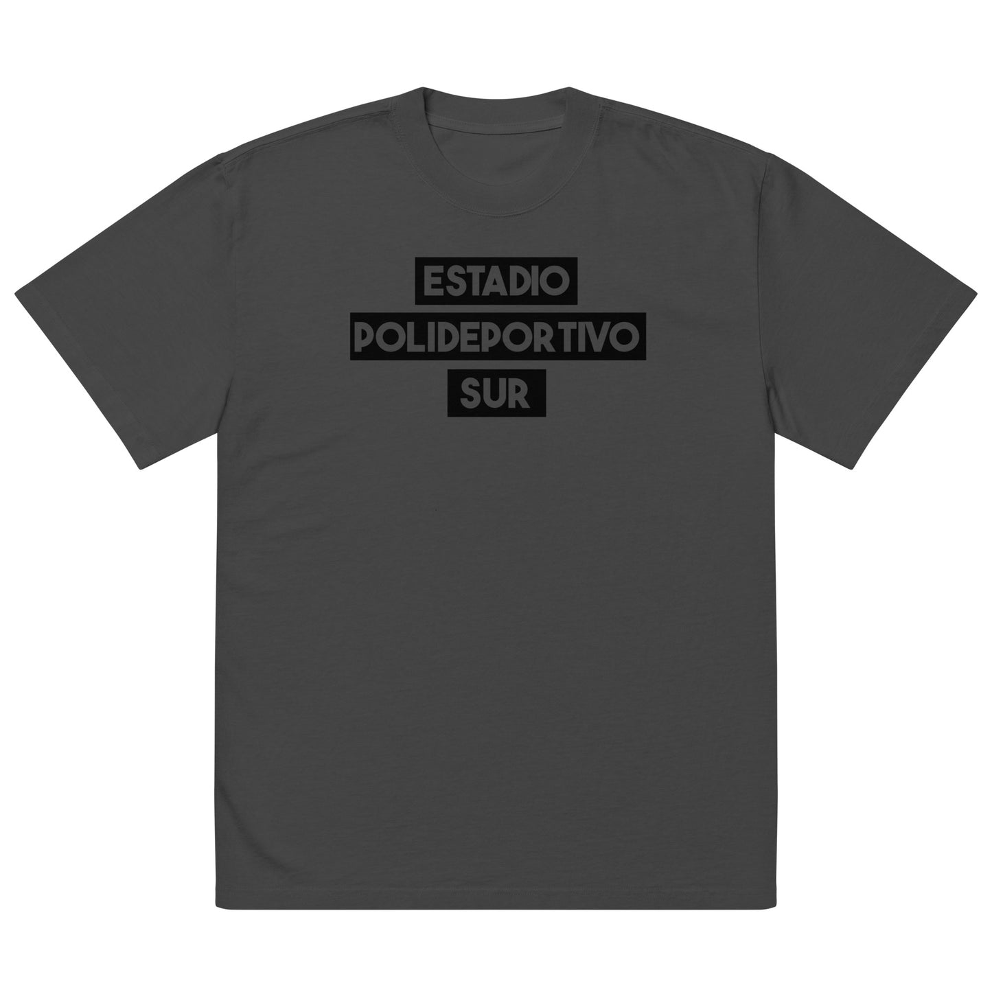 Sqdltd Polideportivo Sur Stadium Oversized faded Tee