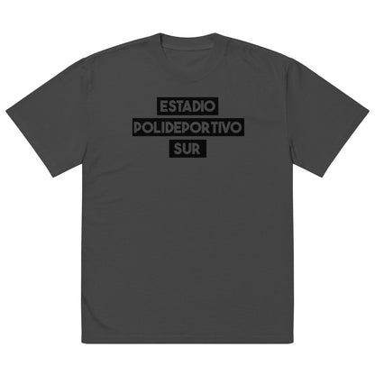 Sqdltd Polideportivo Sur Stadium Oversized faded Tee