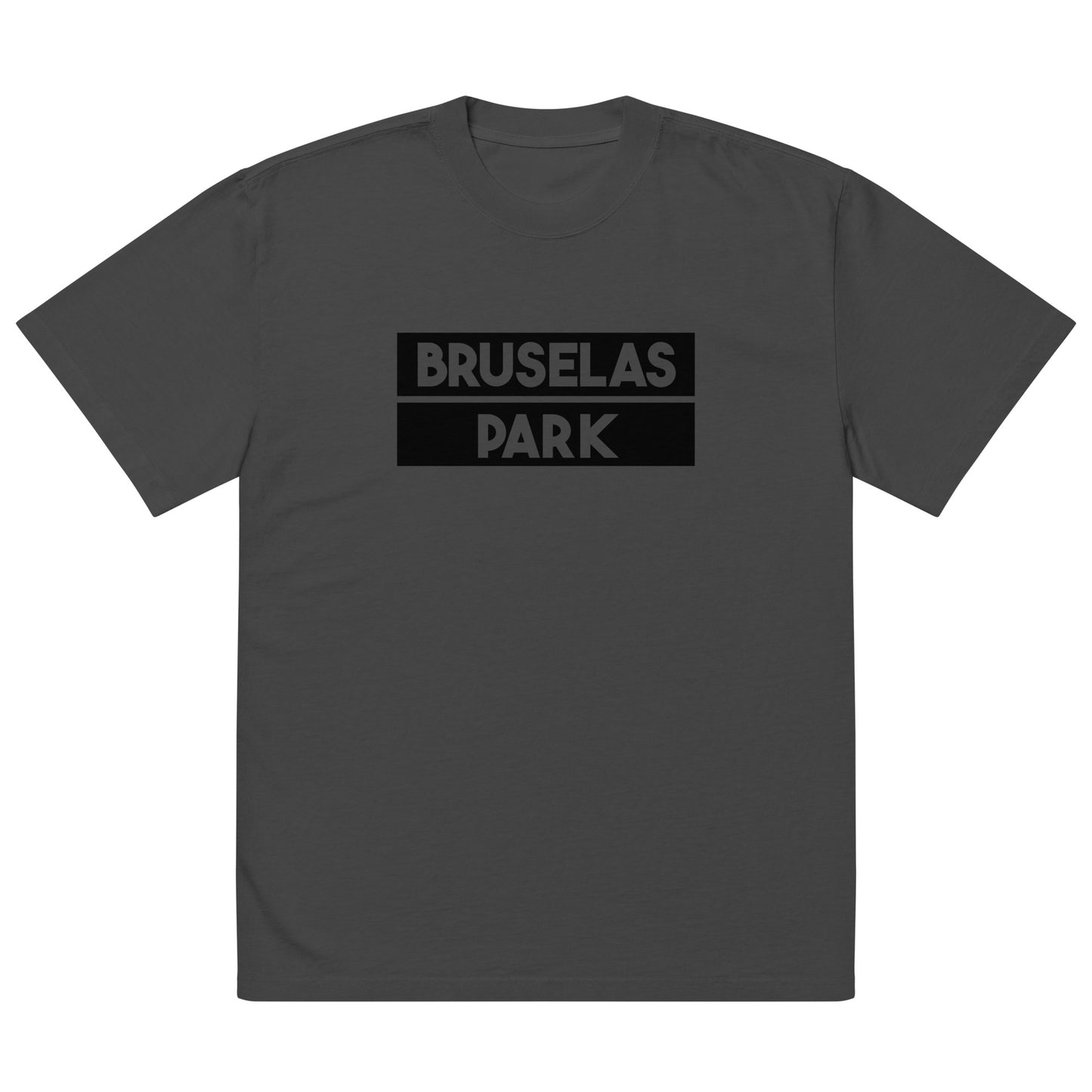 Sqdltd Bruselas Park Stadium Oversized faded Tee