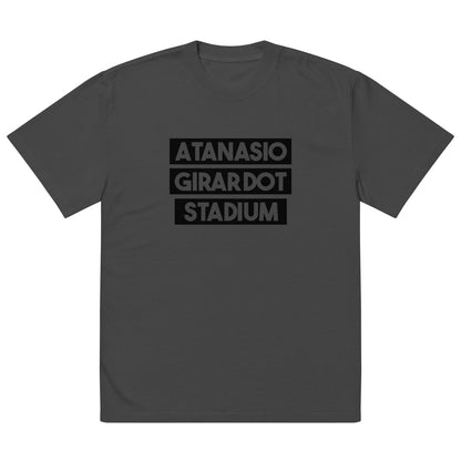 Sqdltd Atanasio Stadium Oversized faded Tee