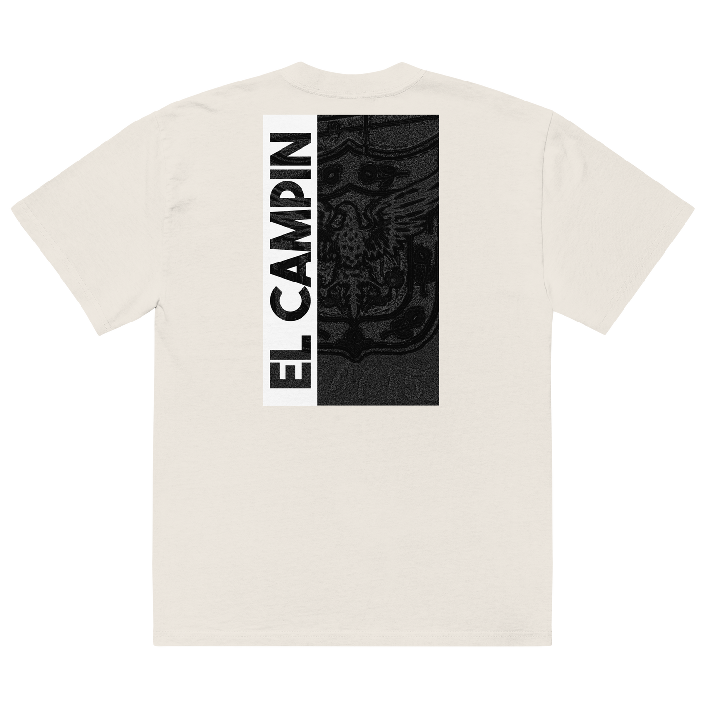 Sqdltd El Campin Intense Eagle Stadium Oversized faded Tee