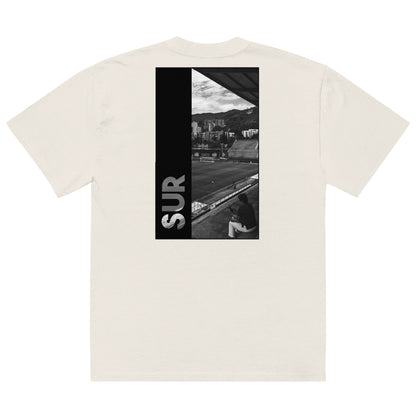 Sqdltd Polideportivo Sur Stadium Oversized faded Tee